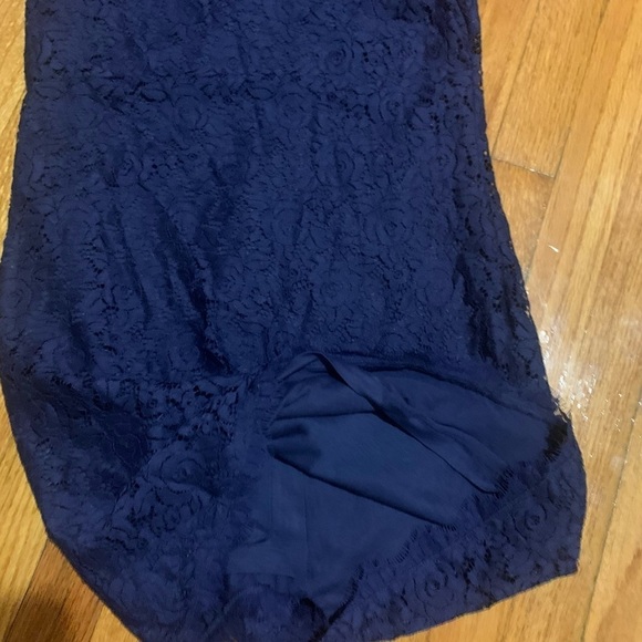 Diane Von Furstenberg DVF Barbara Lace Dress Midnight sz 10 MSRP $368 - Picture 8 of 11